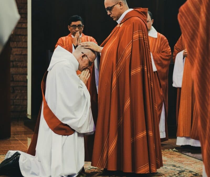 The priest, these graces  shall possess