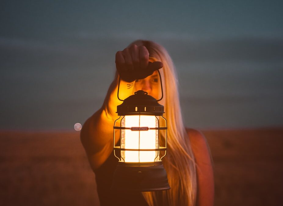 We grow accustomed to the dark