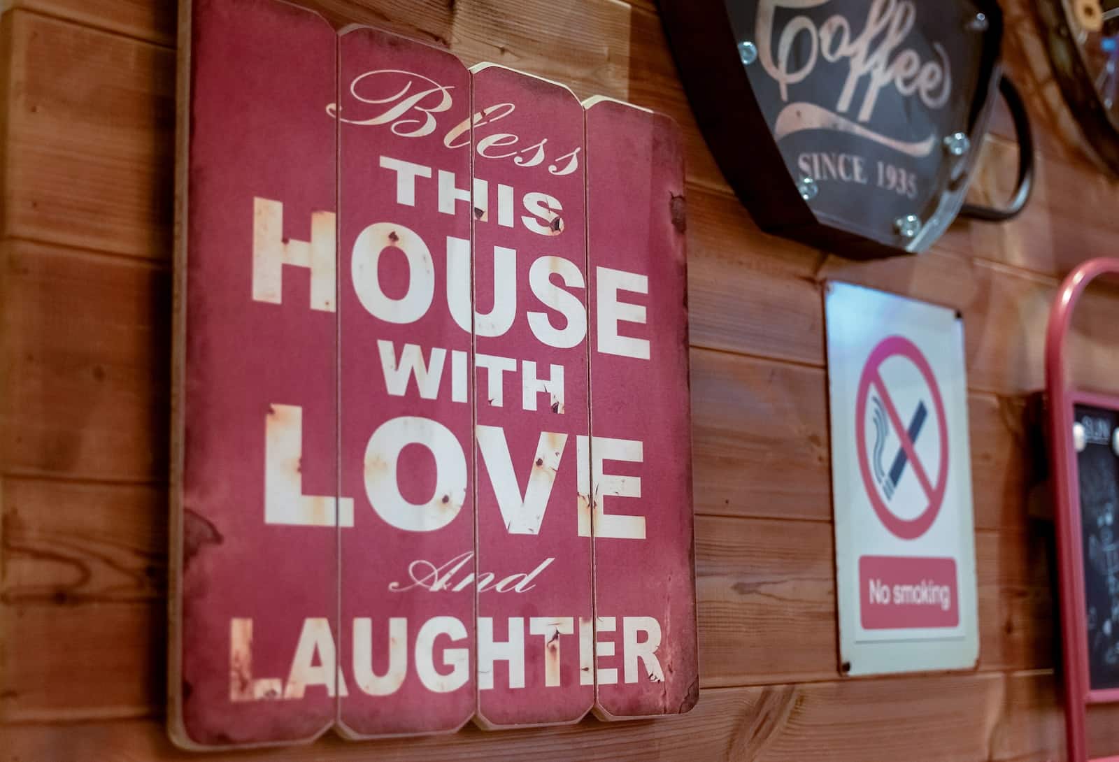 bless this house with love and laughter board